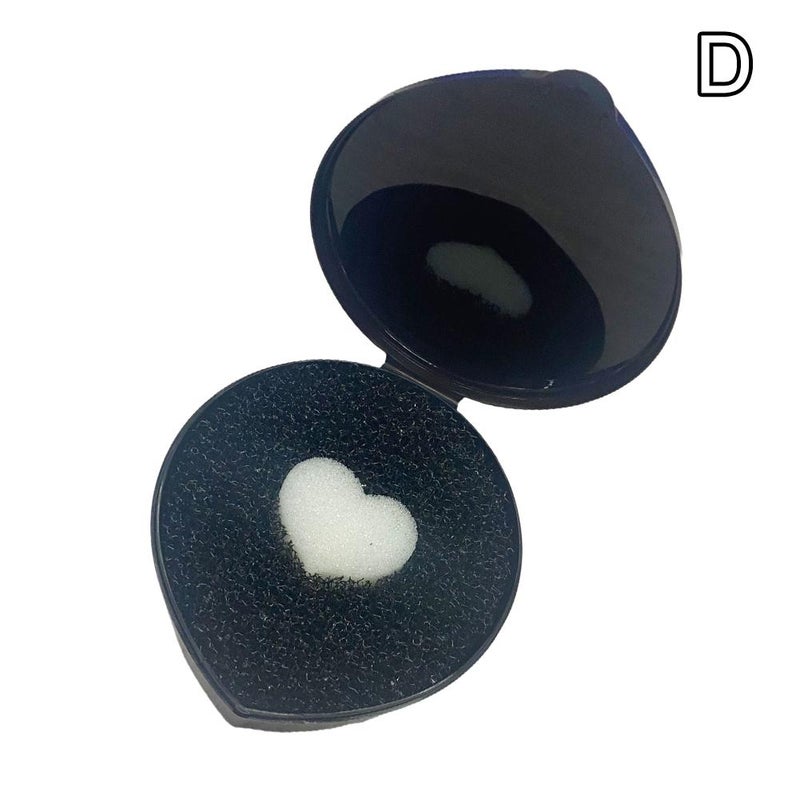 Heart-shaped makeup brush cleaning box, quick-cleaning sponge brush, dry-cleaning, no-rinse box cleaning tool